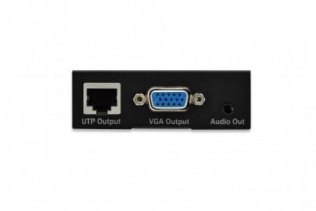 Przedłużacz/extender VGA 1920x1200 po skrętce kat.5e UTP, do 300m z audio /miniJack/ DS-53400