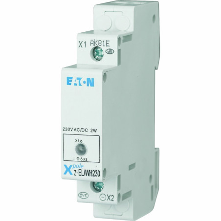 Lampka modułowa biała 110-240V AC/DC Z-EL/WH230 107494