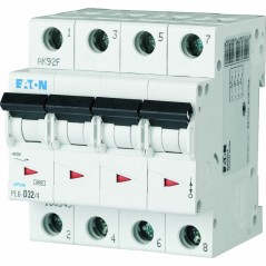 Wyłącznik nadprądowy 4P B 50A 6kA AC PL6-B50/4 166504