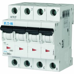 Wyłącznik nadprądowy 4P B 50A 6kA AC PL6-B50/4 166504