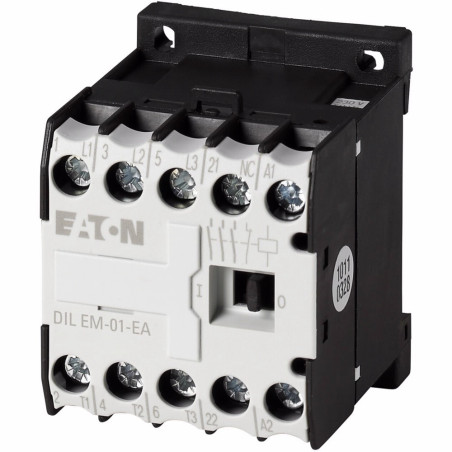 Stycznik mocy 9A 3P 230V AC 0Z 1R DILEM-01-EA(230V50HZ,240V60HZ) 189985
