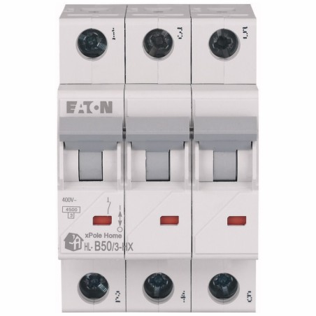 Wyłącznik nadprądowy 3P B 50A 6kA AC xPole Home HN-B50/3 194886
