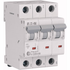 Wyłącznik nadprądowy 3P C 20A 6kA AC 400V EATON