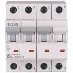Wyłącznik nadprądowy 3P+N C 63A 6kA AC xPole Home HN-C63/3N 194917