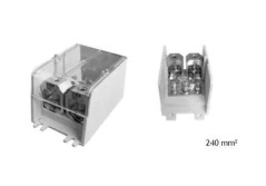 Odgałęźnik instalacyjny (zacisk: 2x120mm2, 1x35 mm2, 2x25mm2) szary LZ 1x240/35/16 84002002