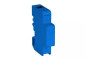 Blok rozdzielczy modułowy 1-biegunowy 60A we: 1x6-35mm2 wy: 6x2,5-6mm2 niebieski LBR60A 84326003