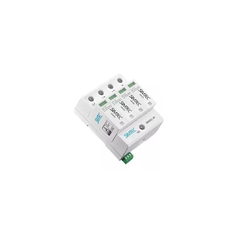 Ogranicznik przepięć C Typ 2 4P 20kA SIMTEC SM20C/4-275 85102000