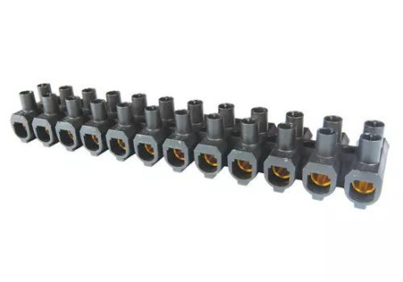 Listwa zaciskowa gwintowa 12-torowa 35mm2 czarna EKL 5E 89150007