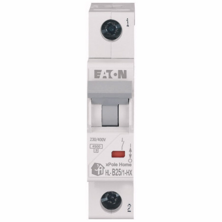 Wyłącznik nadprądowy 1P B 25A 6kA AC xPole Home HN-B25/1 194823