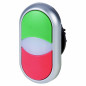 Napęd przycisku podwójny zielony/czerwony z podświetleniem z samopowrotem M22-DDL-GR 216698 Napęd przycisku podwójny zielony/czerwony z podświetleniem z samopowrotem M22-DDL-GR 216698