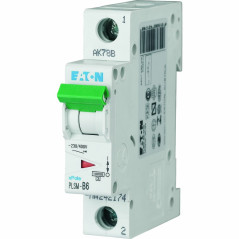 Wyłącznik nadprądowy 1P C 6A 10kA AC PLSM-C6-MW 242200