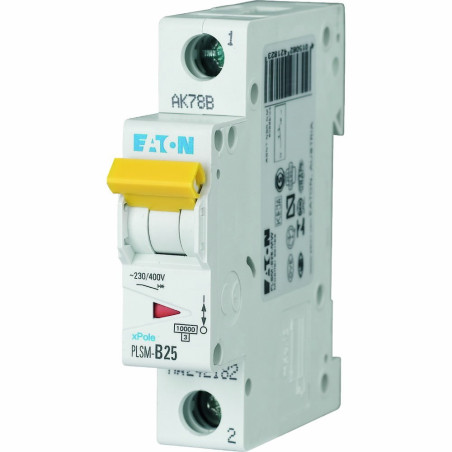 Wyłącznik nadprądowy 1P C 25A 10kA AC PLSM-C25-MW 242208