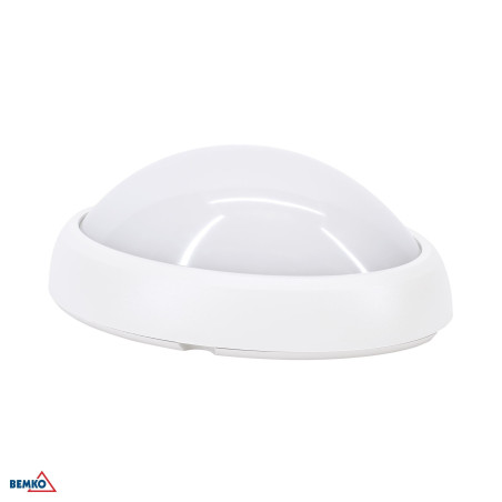 Plafoniera LED KANLO biała 8W IP54 4000K 580lm owalna C45-KAN-08-WH-4K