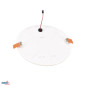 Oprawa downlight LED WALED 5W 4000K 420lm IP66/IP20 pf 0.5 75x20mm okrągła biała C70-DLW-R075-050-4K-WH