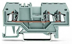 Złączka szynowa 3-przewodowa 1,5mm2 szara 279-681