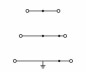 Złączka trzypiętrowa PE / L / L 2,5mm2 zolto-zielona / niebieska / szara 280-547 Złączka trzypiętrowa PE / L / L 2,5mm2 zolto-zielona / niebieska / szara 280-547