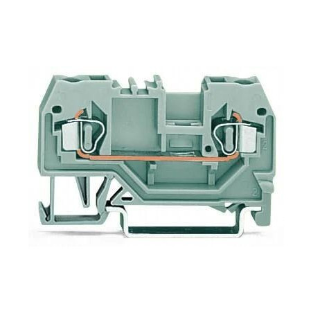 Złączka szynowa 2-przewodowa 2,5mm2 szara 280-901