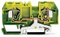 Złączka 2-przewodowa 10mm2 żółto-zielona 284-907