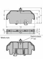 Pokrywa typ 1 długość 1 m 709-153