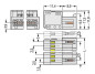 Wtyk MCS-MICRO 2-biegunowy jasnoszary raster 2,5mm 733-202 /200szt./