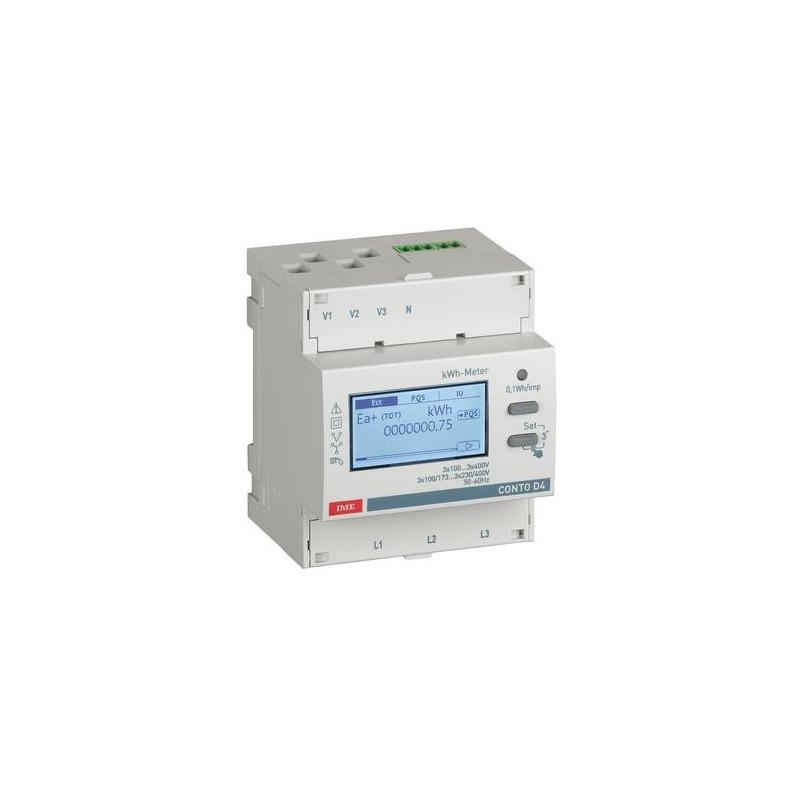 Licznik Energii (Mid) Wh/Varh 3f Pomiar Bezpośredni 63A Z Wyjściem Impulsowym 4 Moduły CE4DF30PMID Licznik Energii (Mid) Wh/Varh 3f Pomiar Bezpośredni 63A Z Wyjściem Impulsowym 4 Moduły CE4DF30PMID