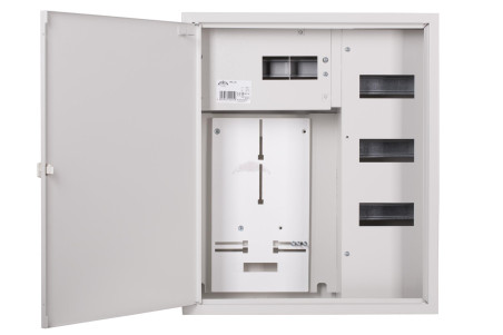Szafka licznikowa natynkowa 1-licznikowa 3-fazowy 24 moduły IP31 NRL 24 4-291