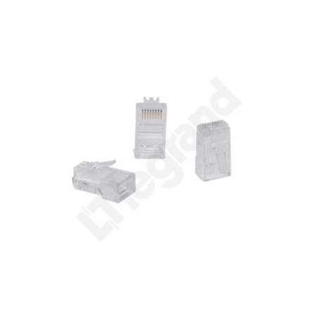 Wtyk RJ45 kat. 5e do kabli okrągłych LCS 051703