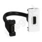MOSAIC Gniazdo HDMI typu A z przewodem białe 78778 MOSAIC Gniazdo HDMI typu A z przewodem białe 78778