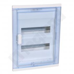 Rozdzielnica modułowa 2x12 podtynkowa IP40 RWN (drzwi transparentne) 602422