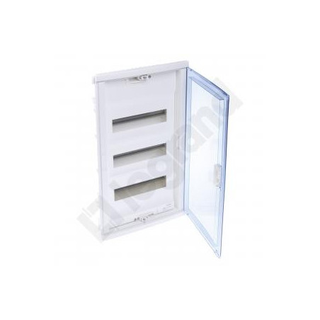 Rozdzielnica modułowa 3x12 podtynkowa IP40 RWN (drzwi transparentne) 602423
