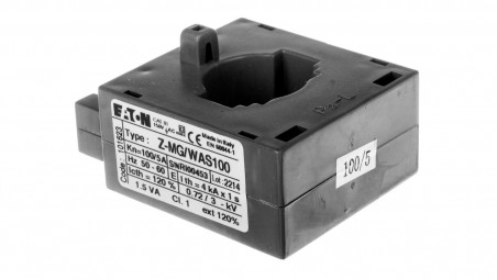 Przekładnik prądowy 100/5A 1,5VA kl.1 fi 23-30mm 30(40)x10/50x12mm Z-MG/WAS100 101623