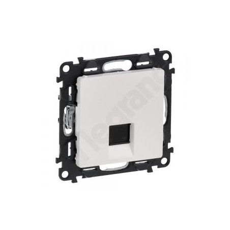 VALENA LIFE Gniazdo komputerowe RJ45 kat.6A STP białe 753148