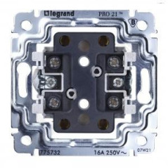 SISTENA LIFE Gniazdo podwójne b/u 16A IP20 775732