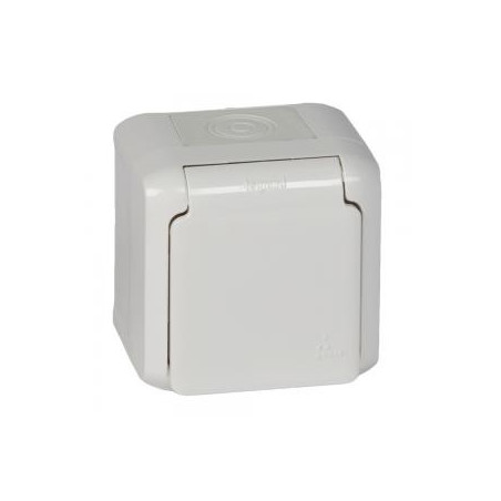 FORIX Gniazdo pojedyncze SCHUKO 16A białe 782373