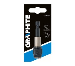 Uchwyt magnetyczny do końcówek wkrętakowych 60mm trzpień 1/4 cala 57H995
