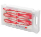 Wkrętaki 3x100mm 4x100mm 5,5x100mm PH1x80mm PH2x100mm próbnik 125-250V izolacja do 1000V (zestaw 6 szt.) 39D155
