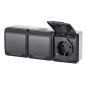 Hermes Gniazdo hermetyczne potrójne z/u Schuko antracyt 16A IP44 0326-07