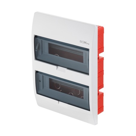 Rozdzielnica modułowa Elegant 2x12 podtynkowa IP40 N+PE 2415-01