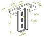Podstawa sufitowa PSDH N 741316 Podstawa sufitowa PSDH N 741316