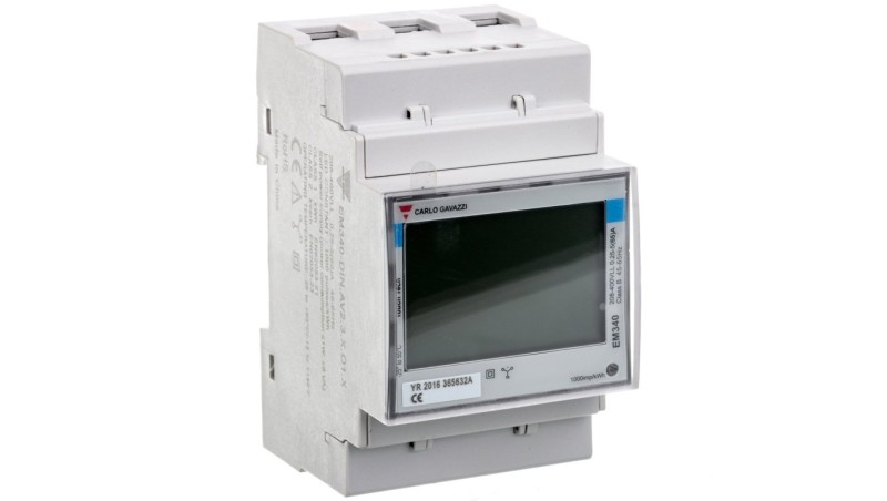 Licznik energii 3-fazowy elektroniczny wyjście impulsowe EM340DINAV23XO1X Licznik energii 3-fazowy elektroniczny wyjście impulsowe EM340DINAV23XO1X
