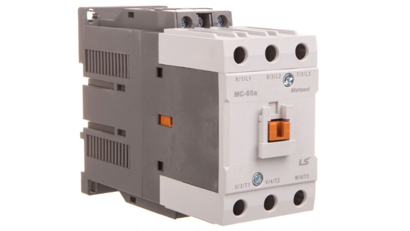 Stycznik 65A 3P 30kW 24V DC 1Z1R MC-65a 24VDC 1a1b Stycznik 65A 3P 30kW 24V DC 1Z1R MC-65a 24VDC 1a1b