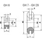 Przepust gumowy GH 16 czarny E01PK-01050100601 /100szt./